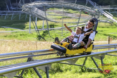 Rodelspaß mit dem Chiemgau Coaster
